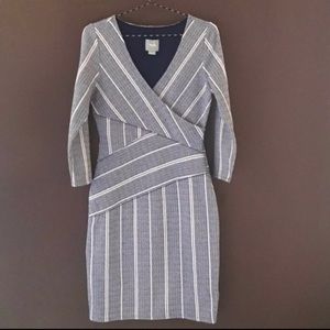 Anthropologie Maeve Column wrap dress